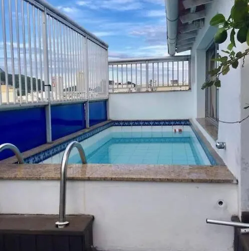 Cobertura Exclusiva Em Copacabana Com Piscina, Jacuzzi E Churrasqueira Ao Lado Do Copacabana Palace